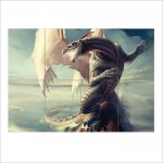 Anime Love Doom Dragon Block Giant Wall Art Poster 