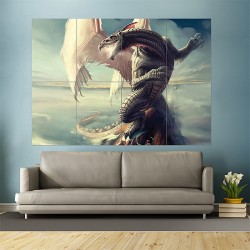 Anime Love Doom Dragon Wand-Kunstdruck Riesenposter (P-1692)