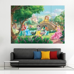 Disney Princess Palace Pets Block Giant Wall Art Poster (P-1694)