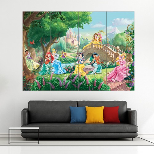 Disney Prinzessin Palace Pets Wand-Kunstdruck Riesenposter