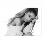 Ariana Grande Music Superstar Block Giant Wall Art Poster