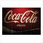 Coca Cola Classic Block Giant Wall Art Poster