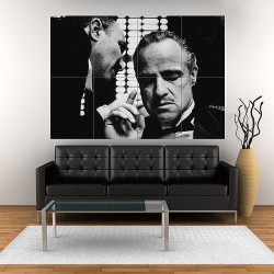 The Godfather Classic Movie Block Giant Wall Art Poster (P-1714)