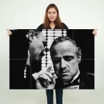 โปสเตอร์ ขนาดใหญ่ The Godfather Classic Movie