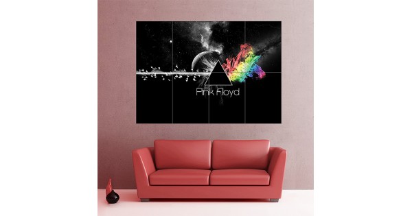 Pink Floyd The Wall Block Giant Wall Art Poster