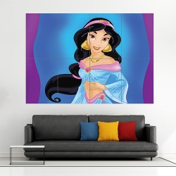 Disney Prinzessin Jasmine Wand-Kunstdruck Riesenposter (P-1727)