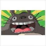 โปสเตอร์ ขนาดใหญ่ ภาพการ์ตูน โทโทโร่เพื่อนรัก Anime Totoro 