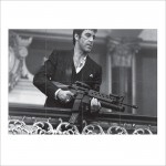 Scarface Tony Montana Al Pacino Block Giant Wall Art Poster