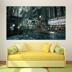 Blade Runner Poster Sci Fi Movie #1 Block Giant Wall Art Poster (P-1733)