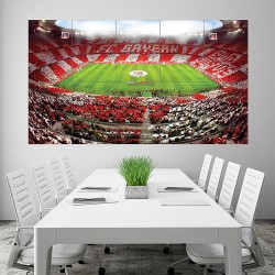 FC Bayern Munich Allianz Arena germany football soccer Kunstdruck Riesenposter (P-1735)