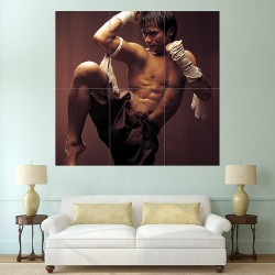 Muay Thai Warrior Martial Arts Wand- Kunstdruck Riesenposter (P-1740)