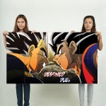 Dragon Ball z Goku Vegeta Block Giant Wall Art Poster