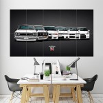 Nissan Skyline GTR Evolution for Twitter Header Kunstdruck Riesenposter 