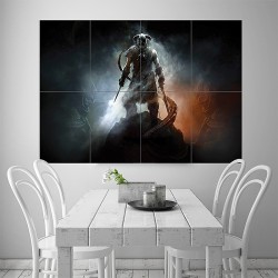 SKYRIM the elder scrolls Wand-Kunstdruck Riesenposter (P-1746)