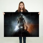 SKYRIM the elder scrolls Wand-Kunstdruck Riesenposter 