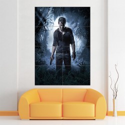 Uncharted 4 Block Giant Wall Art Poster (P-1750)