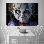 Chucky Wand-Kunstdruck Riesenposter 