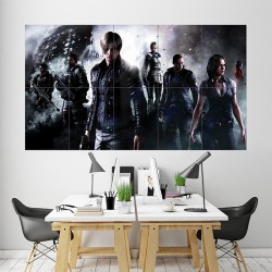 Resident Evil 6 Wand-Kunstdruck Riesenposter (P-1752)