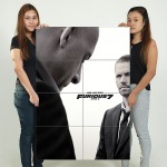 Furious 7 Paul Walker Wand-Kunstdruck Riesenposter 