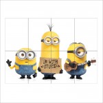 Minions Wand-Kunstdruck Riesenposter