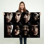 Harry Potter Fantasy Adventure Witch Series Wizard Magic Wand-Kunstdruck Riesenposter 