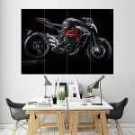 2016 mv Agusta Brutale 800 Motorcycle Block Giant Wall Art Poster 