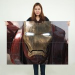 Iron Man Wand-Kunstdruck Riesenposter