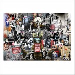 Banksy Graffiti Street Art Block Giant Wall Art Poster 