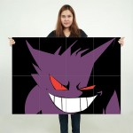 Pokemon Gengar Wand-Kunstdruck Riesenposter 