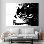 Pokemon Gengar Stalking Wand-Kunstdruck Riesenposter 