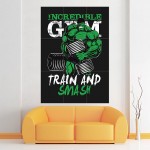 Hulk Train and Smash Wand-Kunstdruck Riesenposter 