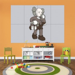 Damn Kids - Kaws Wand-Kunstdruck Riesenposter (P-1790)