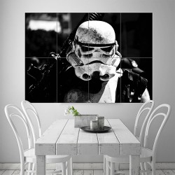 Stormtrooper Star Wars Block Giant Wall Art Poster (P-1796)