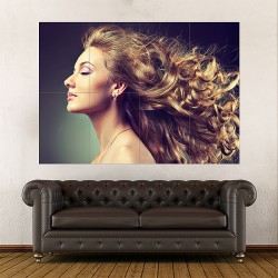 Hair Block Giant Wall Art Poster (P-1797)