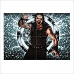 Roman Reigns Wand-Kunstdruck Riesenposter