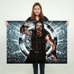 Roman Reigns Wand-Kunstdruck Riesenposter