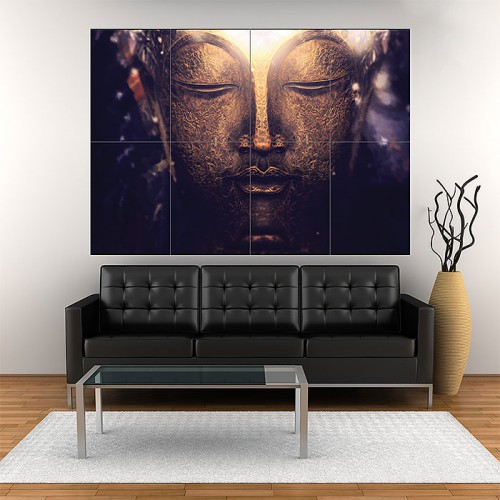 Buddha Block Giant Wall Art Poster