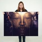 Buddha Block Giant Wall Art Poster