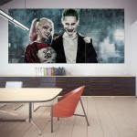 Harley Quinn and Joker in Suicide Squad Wand-Kunstdruck Riesenposter 