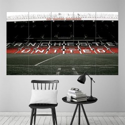 Old Trafford Stadium Football Soccer Kunstdruck Riesenposter (P-1817)