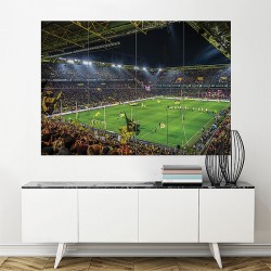 โปสเตอร์ ขนาดใหญ่ สนามฟุตบอล Borussia Dortmund Westfalenstadion Stadium Soccer  (P-1818)