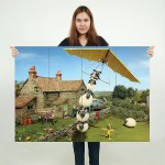 Shaun das Schaf  Wand-Kunstdruck Riesenposter