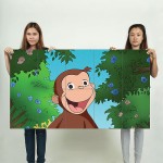 Coco Der neugierige Affe Wand-Kunstdruck Riesenposter