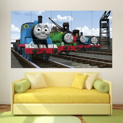 Thomas, die kleine Lokomotive Wand-Kunstdruck Riesenposter (P-1844)