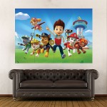 Paw Patrol kids Wand-Kunstdruck Riesenposter