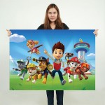 Paw Patrol kids Wand-Kunstdruck Riesenposter