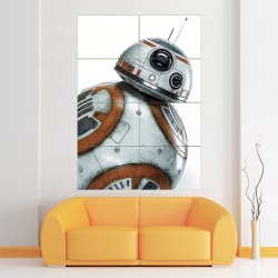 Star Wars BB-8 Droid Wand-Kunstdruck Riesenposter (P-1846)