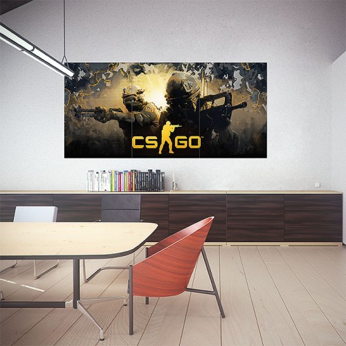 Counter strike global offensive CS:GO Block Giant Wall Art Poster 