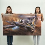 The Milano Spaceship Guardians of the Galaxy Wand-Kunstdruck Riesenposter