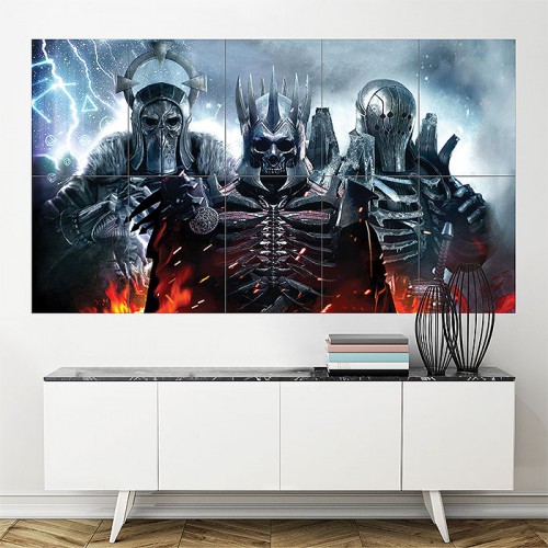 The Witcher 3 Wild Hunt Art Game Wand-Kunstdruck Riesenposter